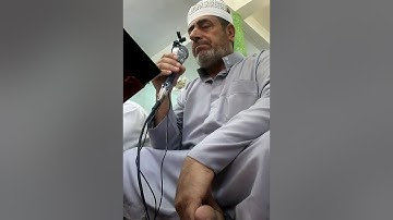 القارئ حسين المشهداني ابو علي ماتيسر له من سورة الحج وسورة الاحزاب اتلاوة حزينه الخشوع الجميل