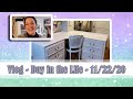 Vlog - Day in the Life || 11.22.20 || DIY Corner Desk + Zippered Pouch