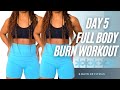 TOTAL BODY DUMBBELL STRENGTH WORKOUT | total body workout at home with dumbbells | 6 DAYS OF FITMAS