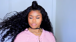 Best Curly Frontal EVER !!! | Desired Extensions Virgin Indian Curly Hair