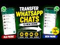 WhatsApp Chat Transfer From Android to Android