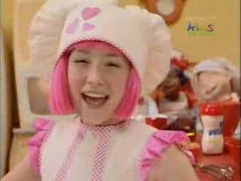 LazyTown song - Cooking By The Book