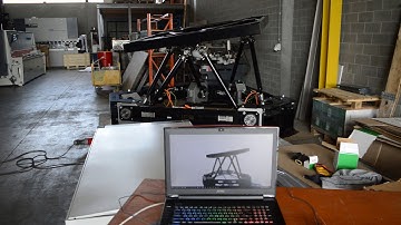 MFS 6DOF6 - Motion For Simulators - On screen 3D emulator