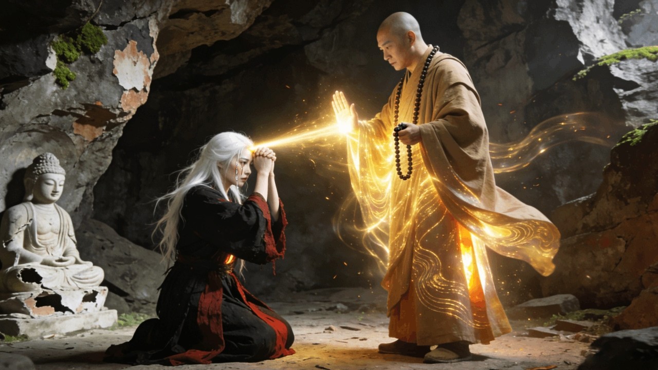 武俠電影！邪女修煉邪功走火入魔，被流浪聖僧一招鎮壓！#成龍 #武俠 #功夫 #劉亦菲 #王一博 #肖戰 - YouTube