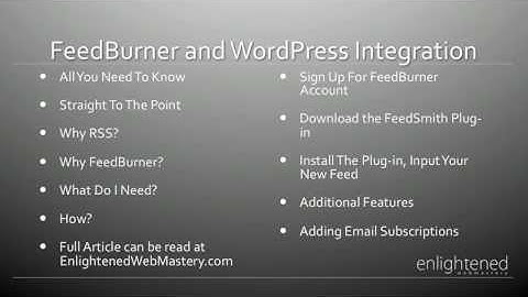 How To Use FeedBurner With WordPress