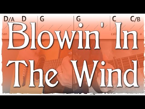 "Blowin&rsquo; In The Wind" Guitar Tutorial | Bob Dylan - Exactly Like The Recording