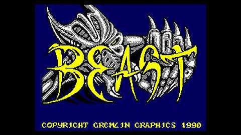 Shadow of the Beast Intro theme Amstrad CPC Music