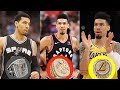 Danny green 3 rings in 3 minutes