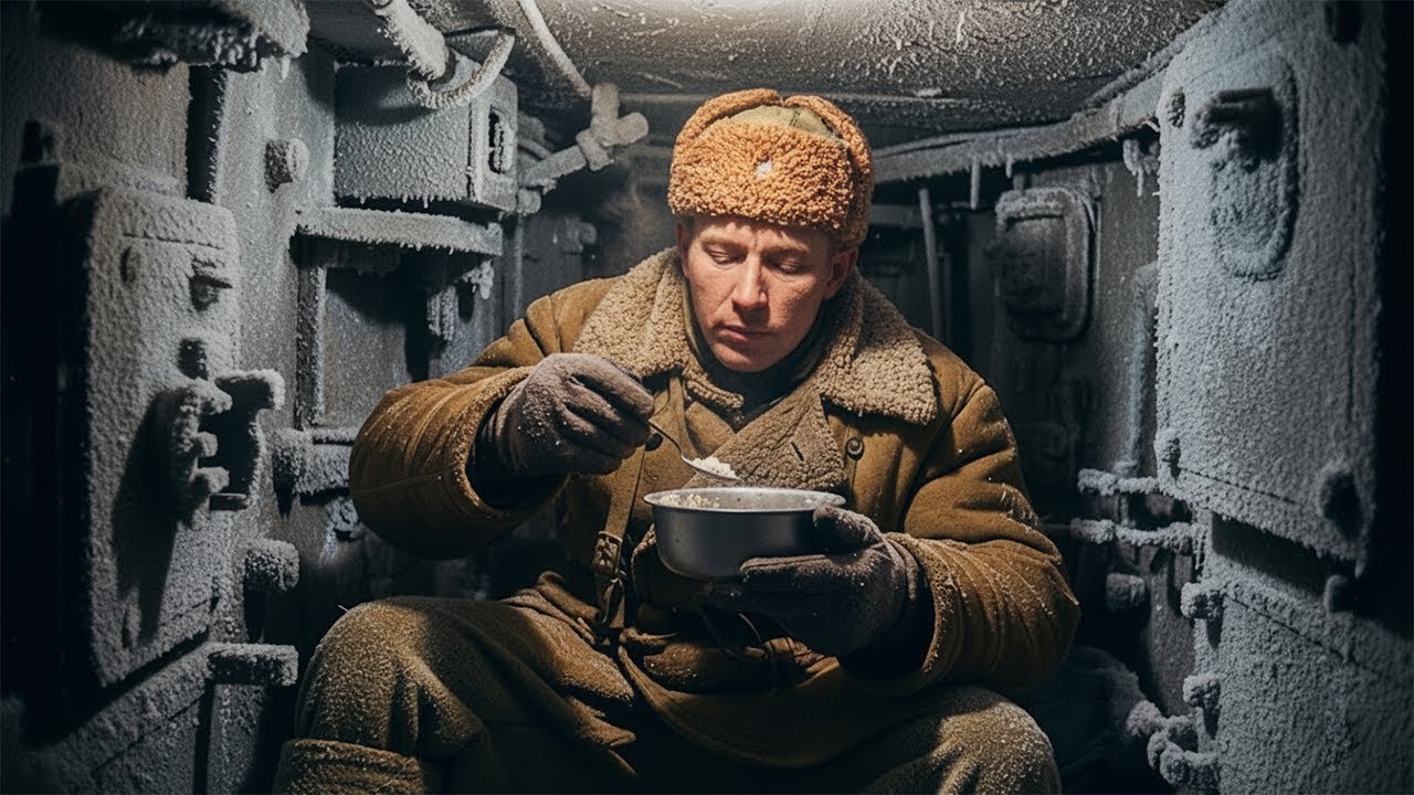 Co jedly sovětské tankové posádky uvnitř T-34 při -45°C?