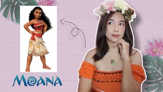 DIY MOANA COSTUME INSPIRED TUTORIAL (For My Baby's First Birthday Outfit) | DIY Diaries#02