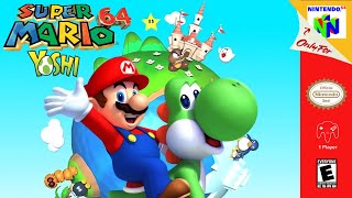 Mario 64 and Yoshi - Hack of Super Mario 64 [N64]