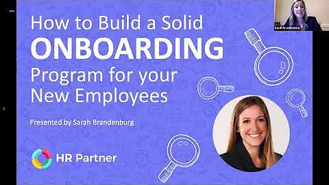 Webinar Replay: How to build a solid onboarding program for your new employees