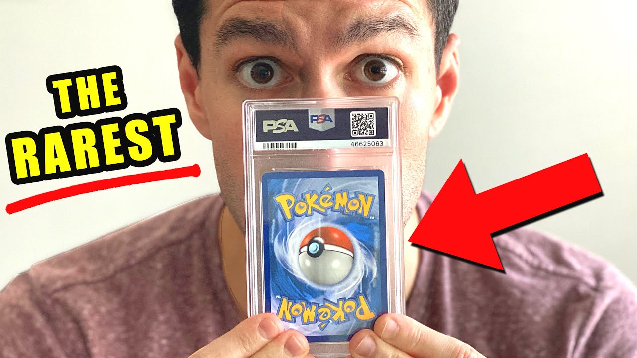 *IS THIS THE RAREST POKEMON CARD IN THE WORLD?* My New PSA Graded Card!
