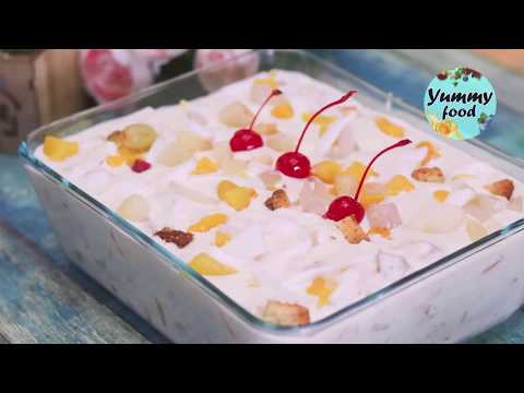 yogurt-fruit-delight-recipe-by-yummy-food-|-yogurt-custard-|-fruits-yogurt-custard
