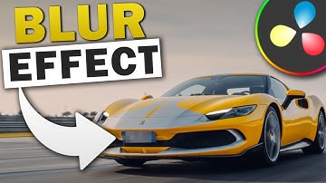 How To Blur A Moving Object In DaVinci Resolve
