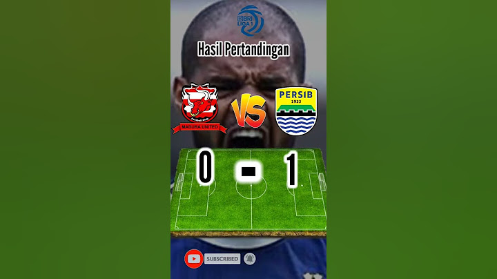 Hasil Pertandingan Madura United vs Persib Bandung di BRI Liga 1 Indonesia