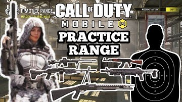 Call of Duty Mobile Practice Range Review (Honest opinion for future update)!!!