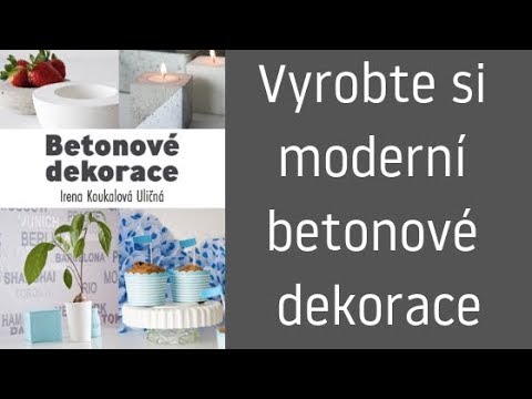 Video: Jak opravujete betonové ozdoby na zahradě?