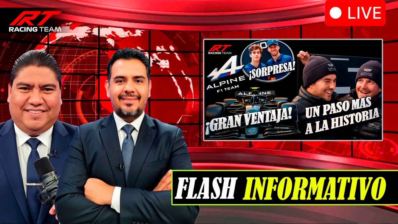 🔴EN VIVO | FLASH INFORMATIVO F1 NOTICIAS de F1 Y MÁS.... HISTORIA en ...