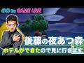 【後藤の夜あつ森】今日はホテルの様子を見てみます
