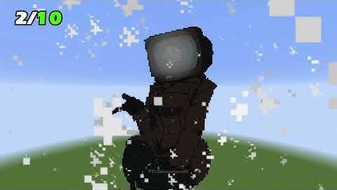 Skibidi Toilet ALL Characters Pixel Art : Noob vs Pro vs HACKER vs GOD / Building Challenge