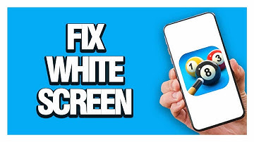 How To Fix And Solve 8 Ball Pool White Screen | Final Solution