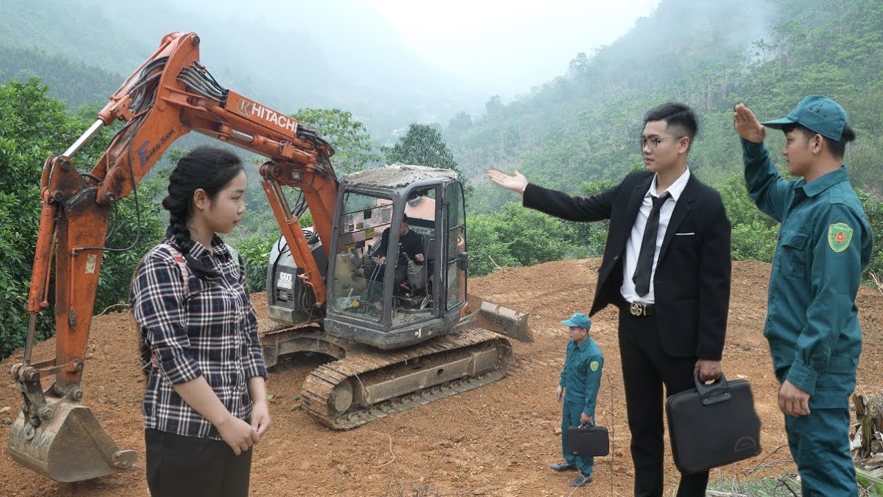 Великий мэр дает новую землю бедной девочке для строительства нового дома