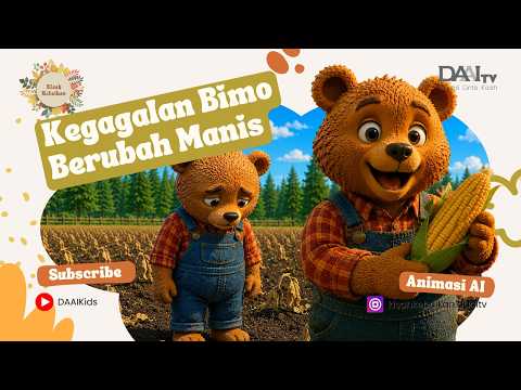 Kegagalan Bimo si Beruang dalam Berkebun | Kisah Kebaikan