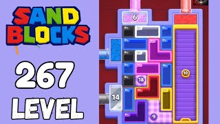 Sand Blocks Level 267 Walkthrough Solution