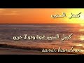 هاني شاكر كتبتلي السنين حالات وتس 