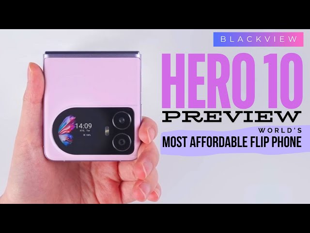 Meet the Blackview HERO 10: The Cheapest Flip Phone on the Market! class=