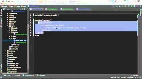 Getting Started With Laravel 4   2 8  Blade Layouts And Partials