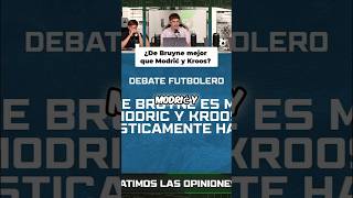 De Bruyne vs. Modrić y Kroos: ¿Quién es el REY del Mediocampo? #shorts