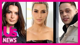 Emily Ratajkowski ‘Likes’ Kim Kardashian’s Photo Amid Pete Davidson Romance