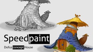 Speedpaint | Dofus concept house