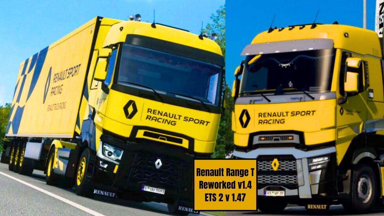 Renault Trucks - T Evo & My tuned T Range. Great trucks! : r/trucksim