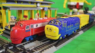 Chuggington Brewsters Cargo Caper Freight Train Set Bachmann Ho Scale