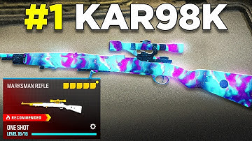 NEW #1 KAR98K SETUP is ONE SHOT in MW3! 👑 (Best KAR98K Class Setup) Modern Warfare 3