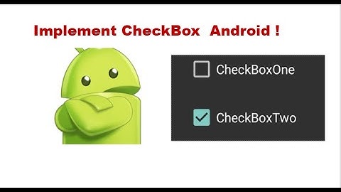 Android CheckBox | Android CheckBox bangla Tutorial