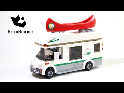 lego city 60057 camper van - lego speed build - youtube