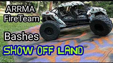 ARRMA FireTeam Big bash,Crash and Freestyle