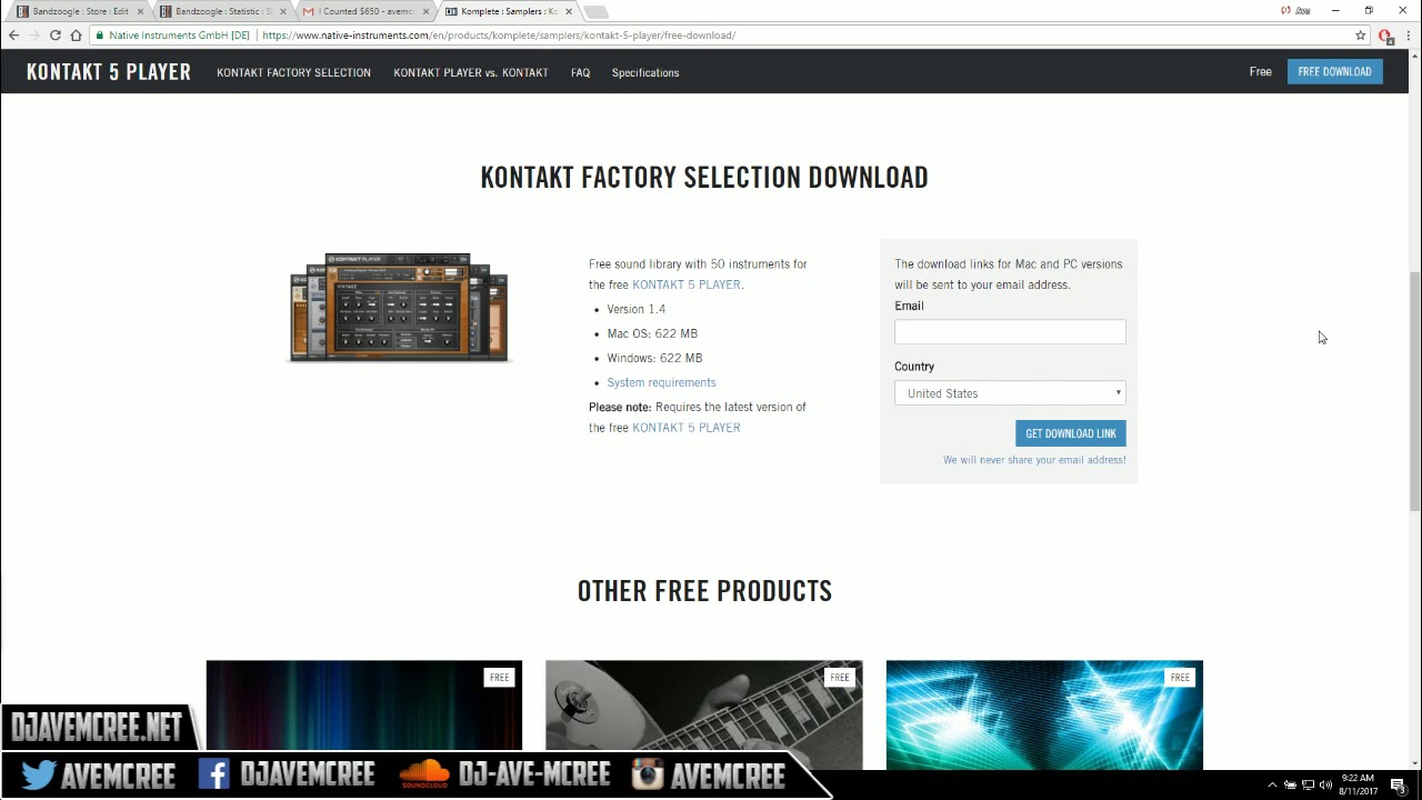 kontakt 5 sound library free