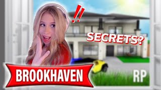 🏠 FINDING SECRETS IN BROOKHAVEN ON ROBLOX 🏠