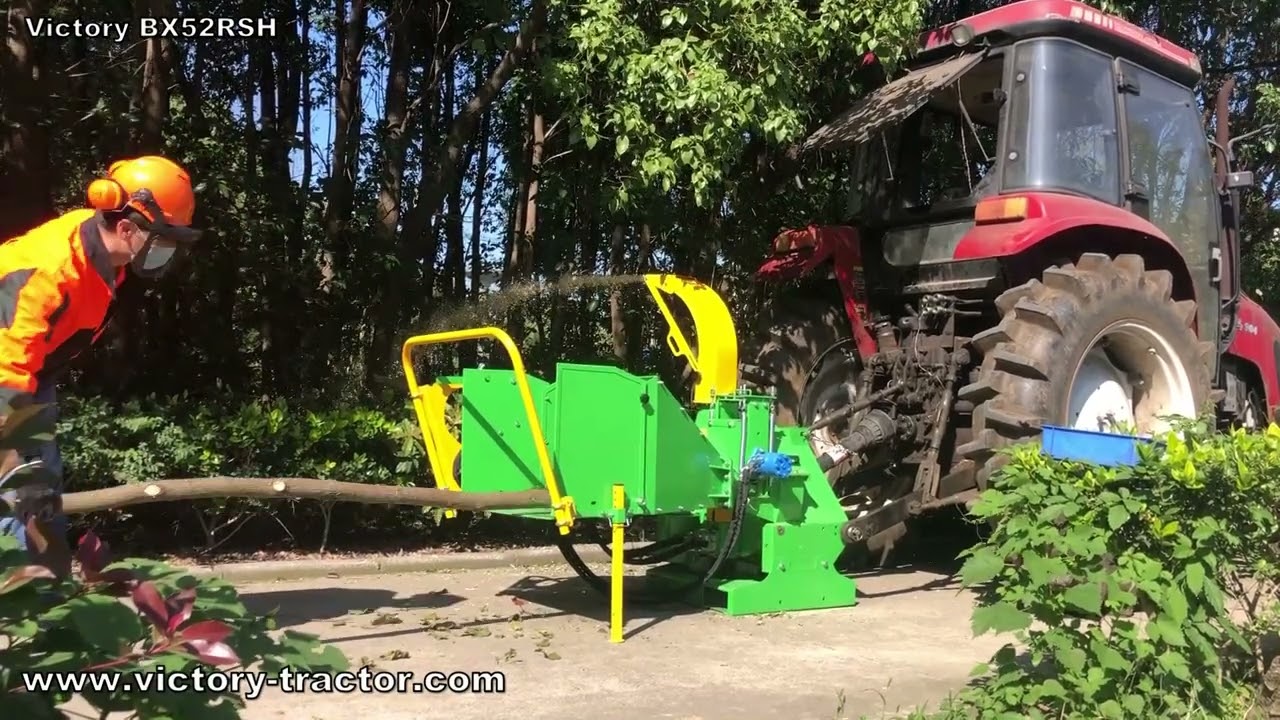 Victory BX-52RS / RSH Holzhäcksler Holzschredder 2023 Modell   Wood Chipper Wood Shredder 2023 Model