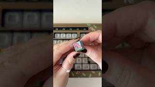 🍄 ✨ im a fungi // Customizing the M key on my keyboard // Using Acrylic marker to decorate keycaps