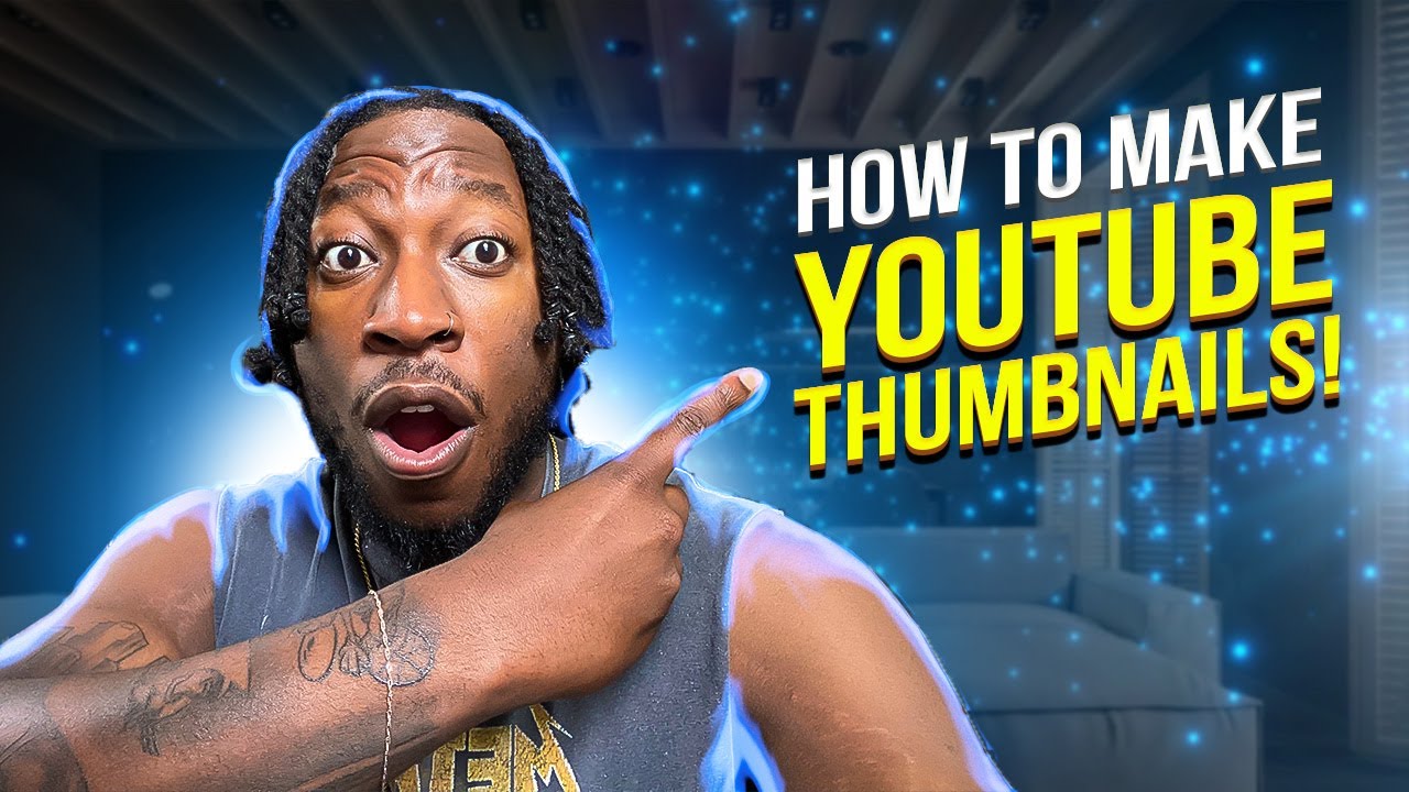 HOW TO MAKE YOUTUBE THUMBNAILS! - YouTube