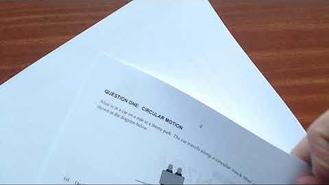 2016 Mechanics (NCEA Level 3)-Q1