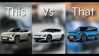 This vs That Kia | EV3 vs EV6 vs EV9 | The Ultimate Kia EV Comparison