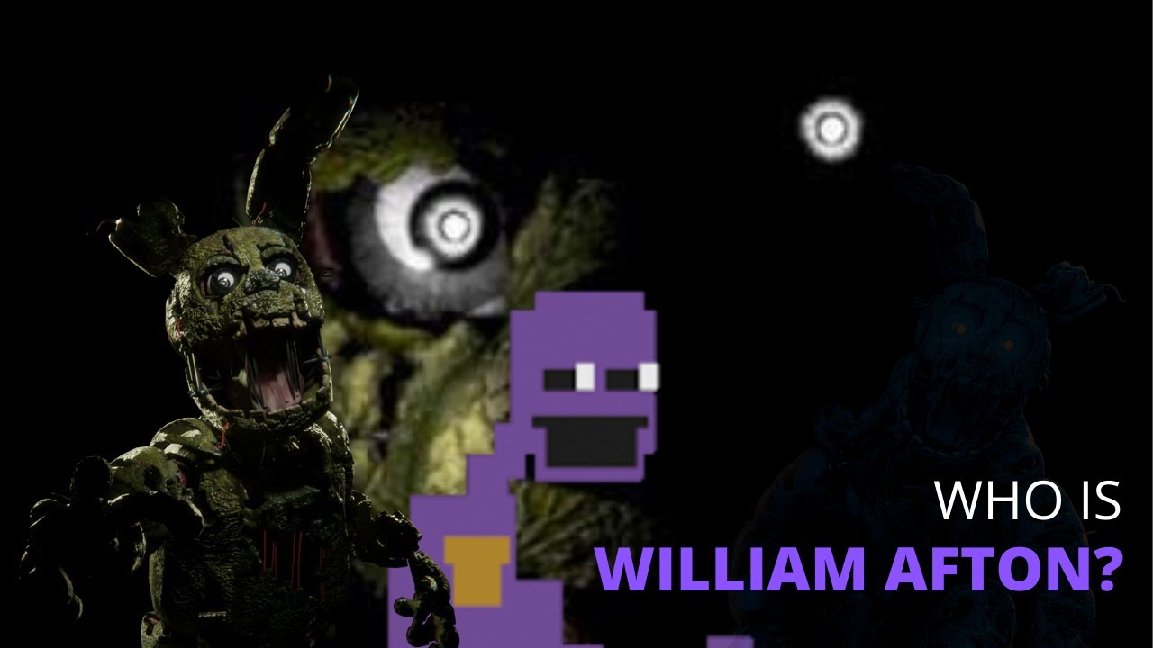 WHO IS WILLIAM AFTON?? FIVE NIGHTS AT FREDDY'S LORE EXPLAINED AND
