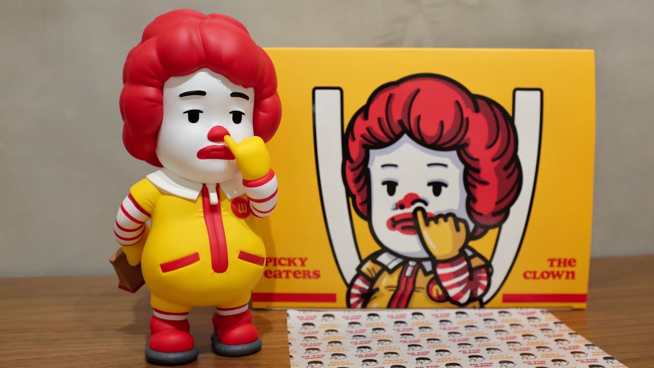 MIGHTY JAXX McDonald's人形 MIGHTY JAXX McDonald's人形